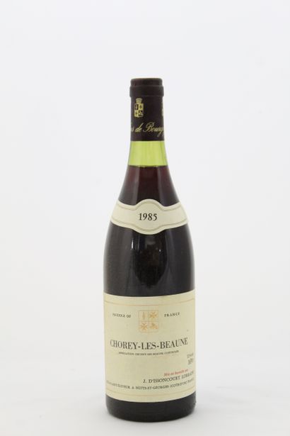 12 Bouteilles CHOREY LES BEAUNE J. d'ISSONCOURT...