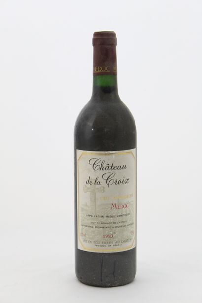 8 Bottles CHÂTEAU DE LA CROIX MEDOC CRU BOURGEOIS...