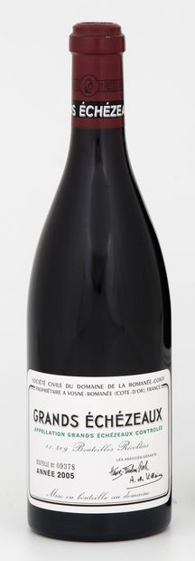 1 Bouteille GRANDS ECHEZEAUX - Domaine de...