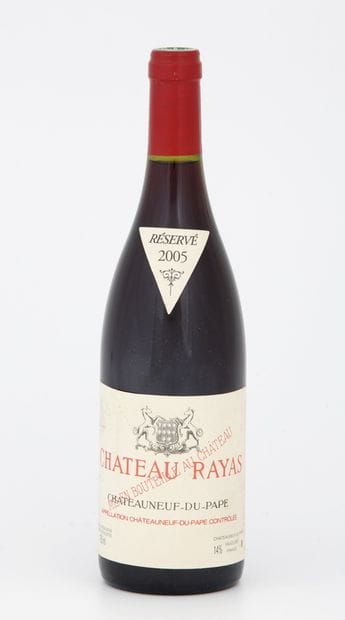 1 Bouteille CHÂTEAU RAYAS Rouge - Châteauneuf-du-Pape...