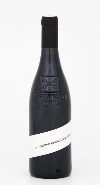 6 Bouteilles CARMIN BRILLANT - Vacqueyras,...