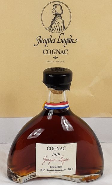 1 Bouteille COGNAC JACQUES LAGAN 

Année...
