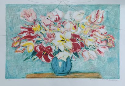 André COTTAVOZ (1922-2012)

Bouquet de fleurs

LITHOGRAPHIE

Signée...