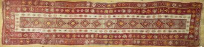 KILIM turc (chaîne et trame en laine), Turquie,...