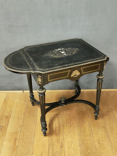 TABLE A VOLETS LATERAUX CINTRES d'Epoque...