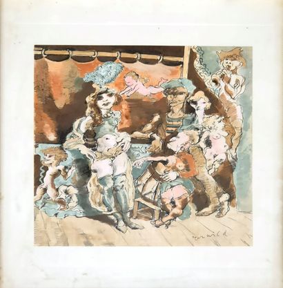 Roger WILD (1894-1987)

Cabaret

AQUARELLE...
