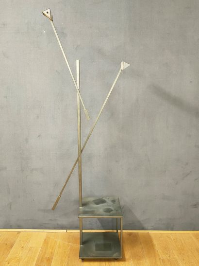 RELCO - LAMPADAIRE halogène à deux lumières...