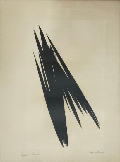Hans HARTUNG (1904-1989)

Composition

LITHOGRAPHIE

Signée...