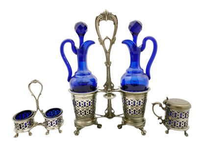 BACCARAT ET ANONYME - SUITE D'UN HUILIER,...