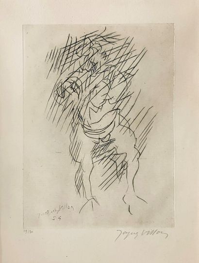 Jacques VILLON (1875-1963)

Sans Titre, 1954

EAU-FORTE

Signée...