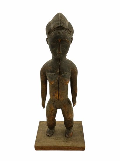 STATUETTE D ANCETRE Côte d Ivoire Baoulé...