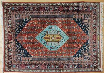 TAPIS DERBENT (chaîne, trame et velours en...