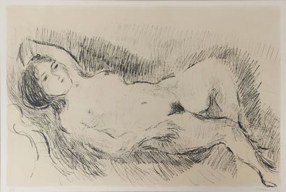 André COTTAVOZ (1922-2012)

Nu allongé

LITHOGRAPHIE

Signée...