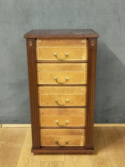 PETIT CARTONNIER de Style XIXème Siècle Moderne...