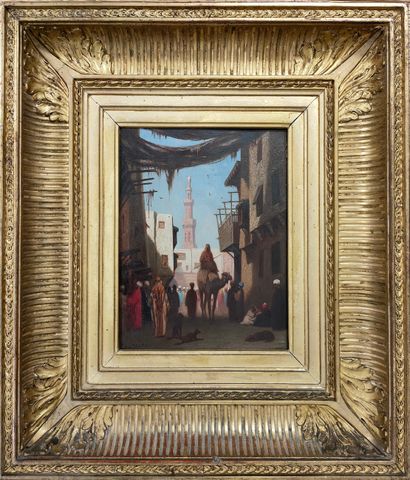 Théodore FRERE (1814-1888)

Rue du Caire

HUILE...