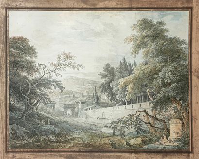 Jean-Baptiste COSTE (1746-1819)

Paysage...