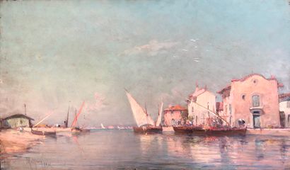 Charles MALFROY (1870-1915)

Le Canal à Martigues...