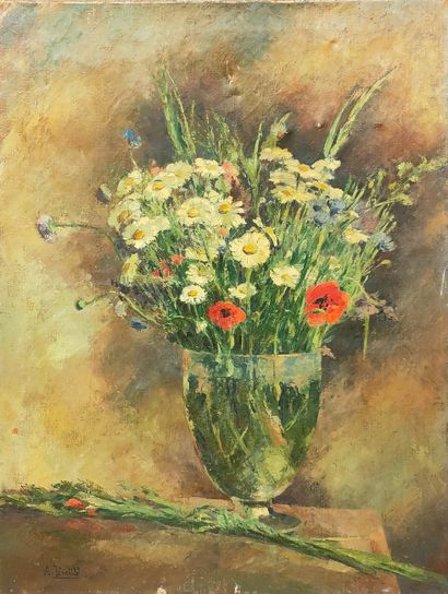 André LEVEILLE (1880-1963)

Bouquet de fleurs

HUILE...