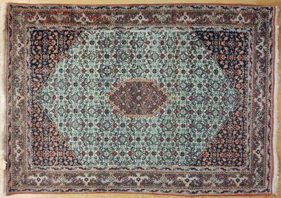 TAPIS TEBRIZ (chaîne et trame en coton, velours...