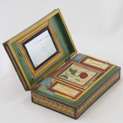 BEAU COFFRET A COUTURE d'Epoque Restauration...
