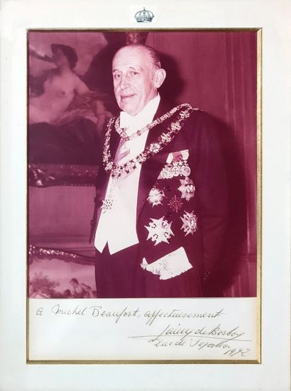 PHOTOGRAPHIE DEDICACEE de Jacques-Henri de...