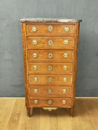 SEMAINIER de Style Louis XVI Epoque XIXème...