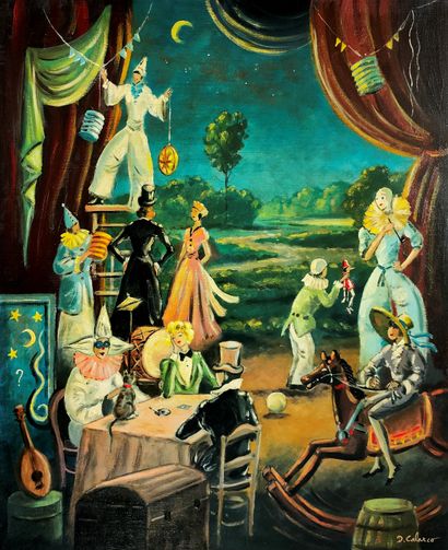 Daniel CALARCO (né en 1970)

Le Tricheur

HUILE...