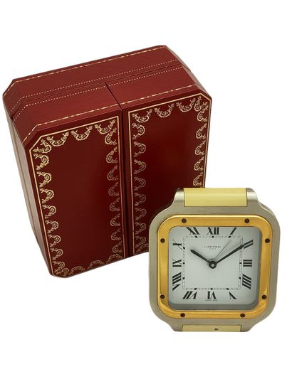 CARTIER - REVEIL DE VOYAGE modèle Santos...