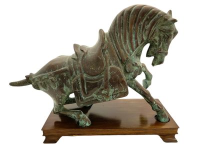 STATUETTE DE CHEVAL de style chinois

BRONZE...