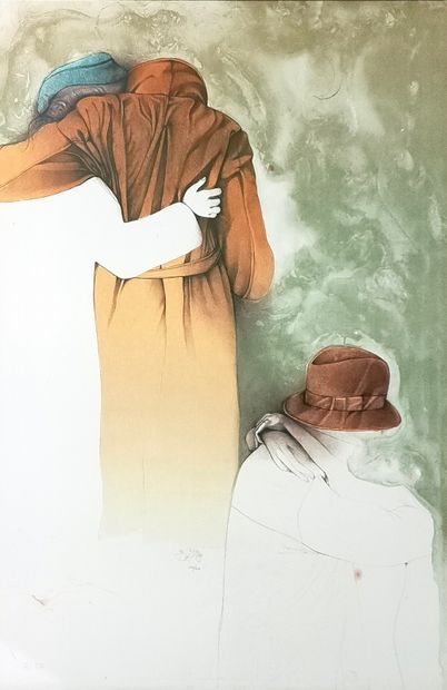 Bruno BRUNI (Né en 1934)

Couples

DEUX LITHOGRAPHIES...