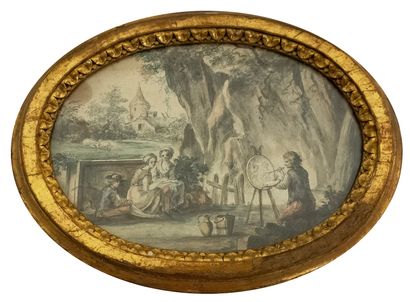 ECOLE FRANCAISE DU XIXème SIECLE, DANS LE...