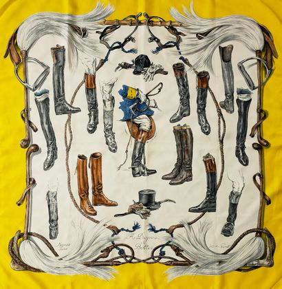 HERMES Paris

Square in printed silk twill...