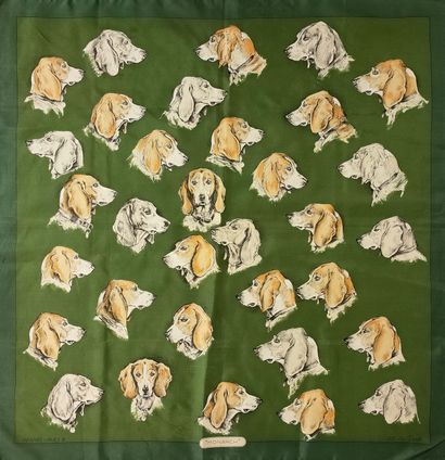 HERMES Paris

Square in printed silk twill...