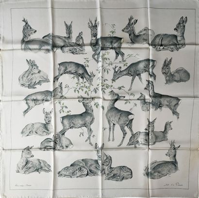 HERMES Paris

Square in silk twill printed...