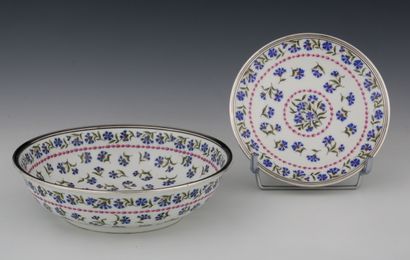 
BERNARDAUD ET CIE LIMOGES - SERVICE A DESSERT...