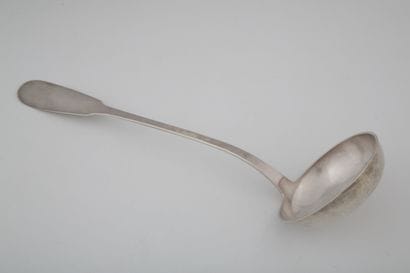 LOUCHE in Minerva silver 950 Millièmes Uniplat...