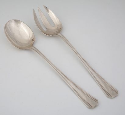 CHRISTOFLE ET Luc LANEL (1893-1965) - MODELE...