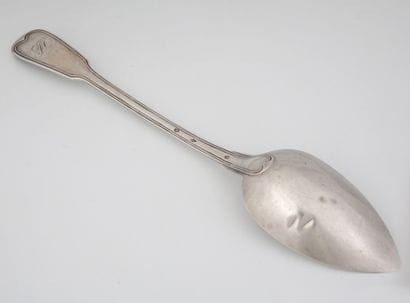 RAGOUT SPOON in silver 950 Millièmes by GALLARD...