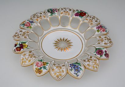 
DESSOUS DE CARAFE à bord lancéolé (assiette...