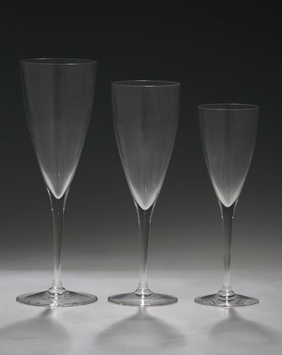 BACCARAT - MODELE DOM PERIGNON - PARTIE DE...