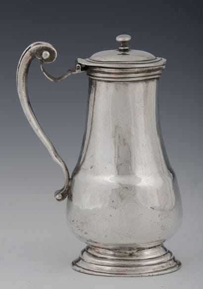 AIGUIERE in metal re-silvered molded possibly...