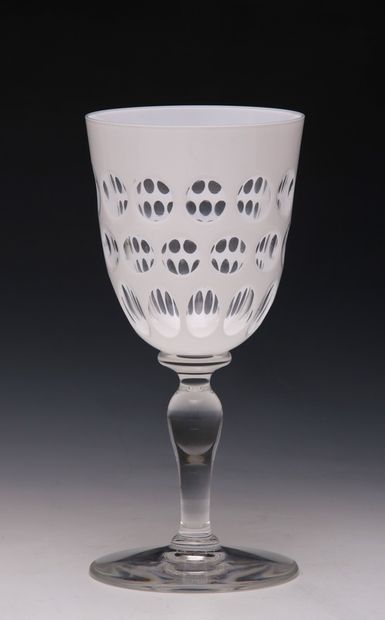 SAINT LOUIS pour HERMES - VERRE A PUNCH/VASE...