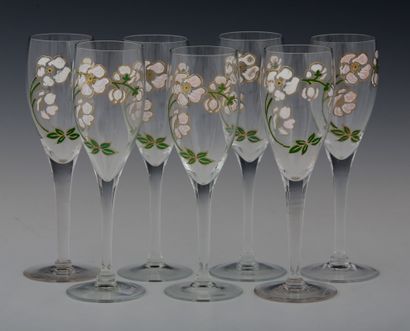 PERRIER-JOUET - CUVEE BELLE EPOQUE - 7 FLUTES...