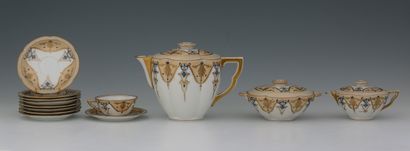 CHARLES AHRENFELDT LIMOGES - SERVICE A CAFE...