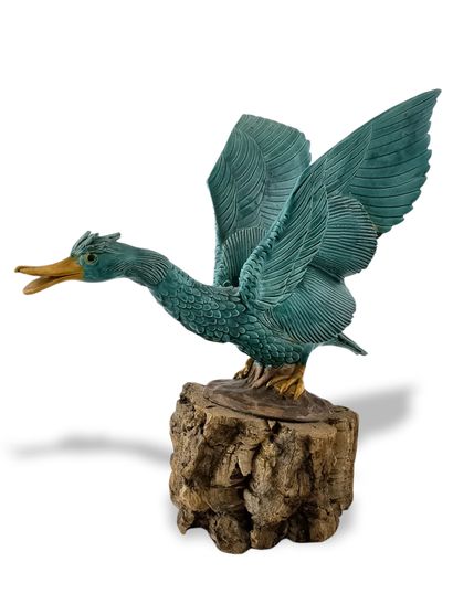 LOUTE SAINT- BONNET (XXème Siècle) - STATUETTE...