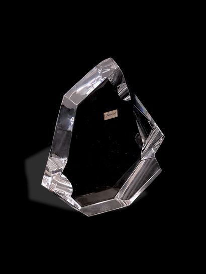 BACCARAT - STATUETTE DE ROCHER STYLISE Moderne...