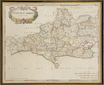TROIS CARTES - Angleterre XVII et XVIIIème...