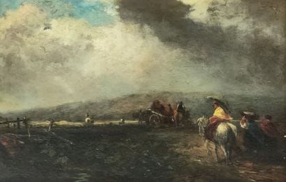 David COX (1783-1859)

Aux champs pendant...