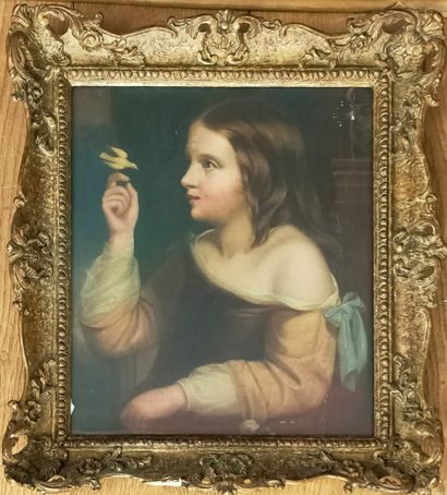 ECOLE DU XIXème SIECLE

Jeune fille à l oiseau

HUILE...