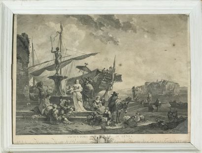 GRAVURE d'Epoque XVIeme Siècle, tirée d'un...